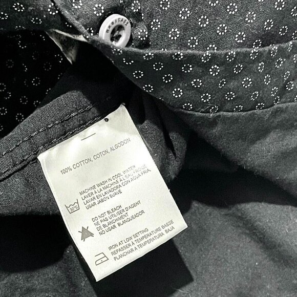 Heritage report collection mens button front shirt size XL slim fit - Picture 8 of 8